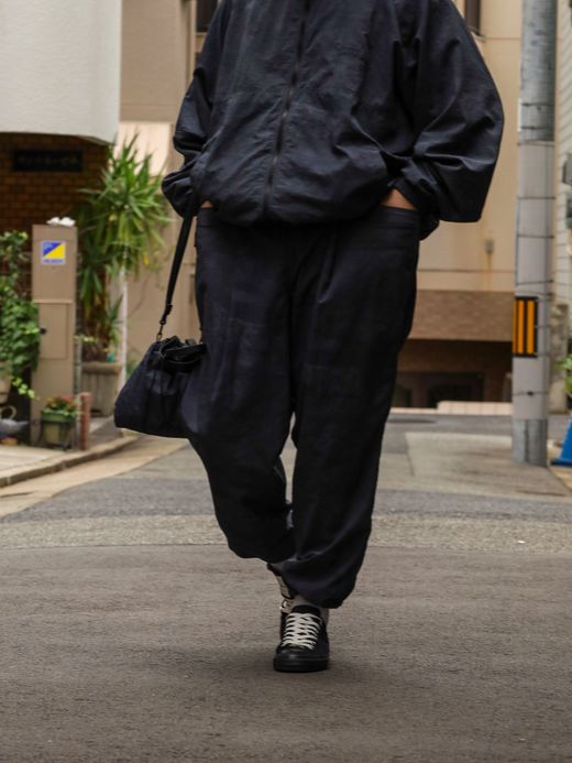 S.F.C WIDE TAPERED EASY PANTS (REAL TREE CAMO) / Black tree camo