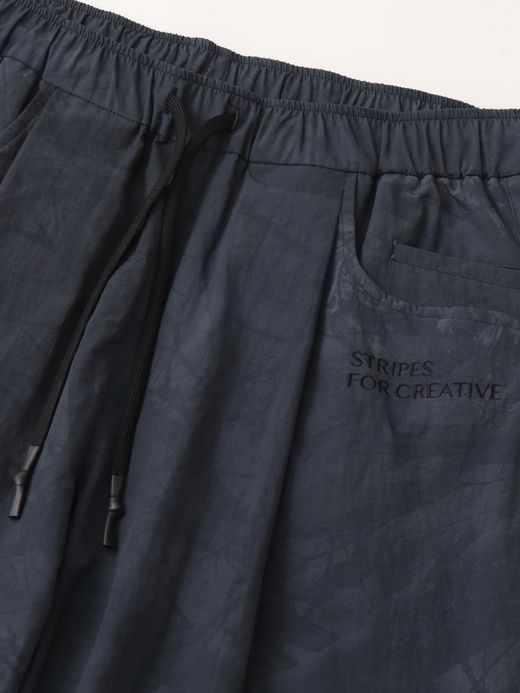 S.F.C WIDE TAPERED EASY PANTS (REAL TREE CAMO) / Black tree camo