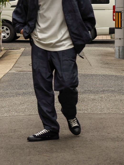 S.F.C WIDE TAPERED EASY PANTS (REAL TREE CAMO) / Black tree camo