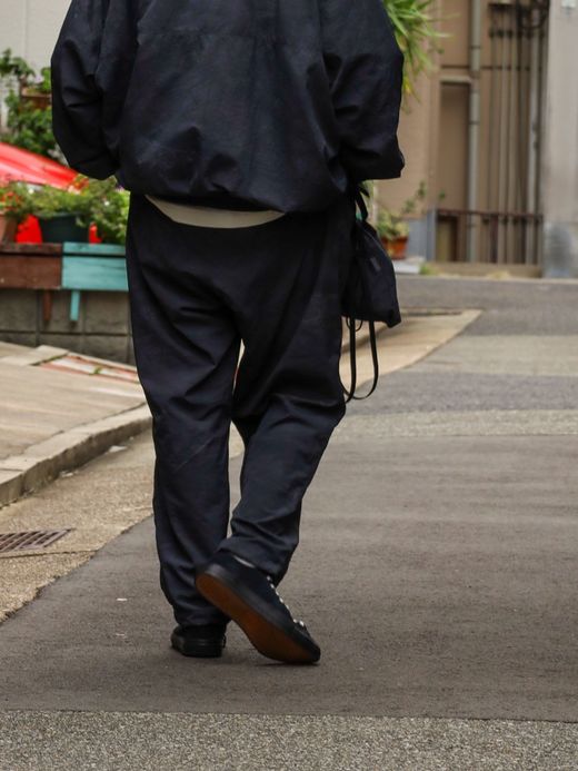 S.F.C WIDE TAPERED EASY PANTS (REAL TREE CAMO) / Black tree camo