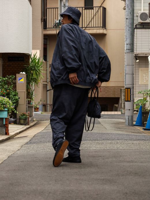 S.F.C WIDE TAPERED EASY PANTS (REAL TREE CAMO) / Black tree camo