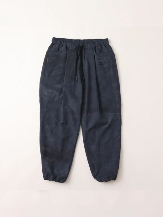 S.F.C WIDE TAPERED EASY PANTS (REAL TREE CAMO) / Black tree camo