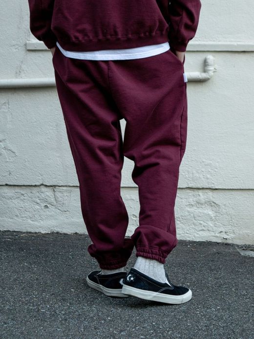 S.F.C SPORTY SWEAT PANTS / Burgundy