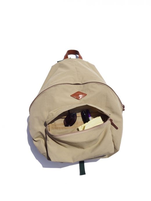 THE UNION "T-PATCH" ONIGIRI BAG / Beige