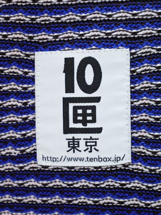 TENBOX CHAMELEON SWEATER / Blue lightpink brown