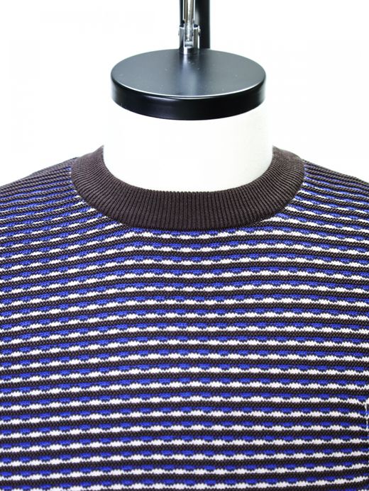 TENBOX CHAMELEON SWEATER / Blue lightpink brown