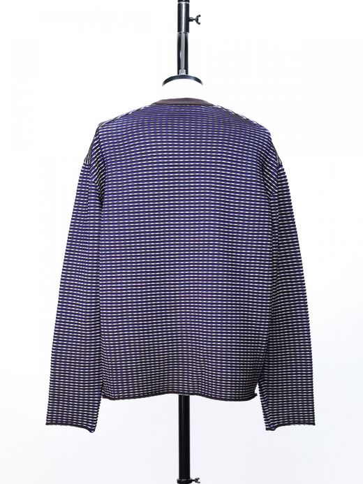 TENBOX CHAMELEON SWEATER / Blue lightpink brown