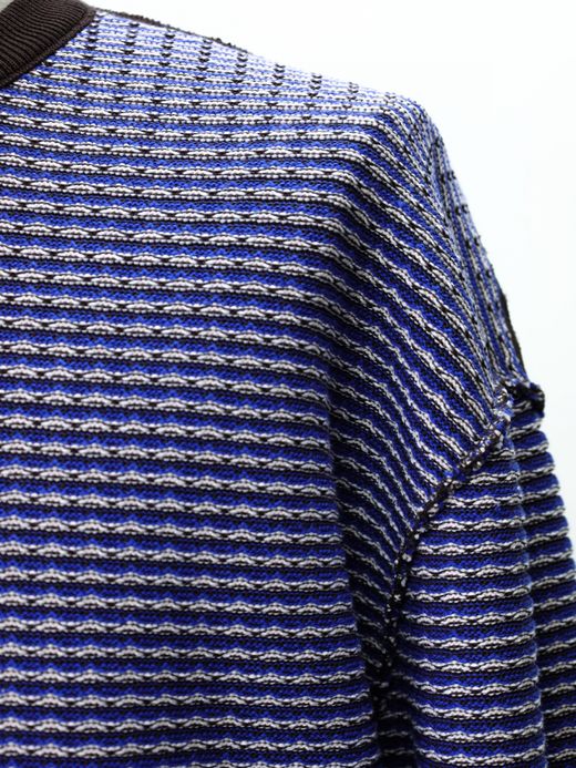 TENBOX CHAMELEON SWEATER / Blue lightpink brown