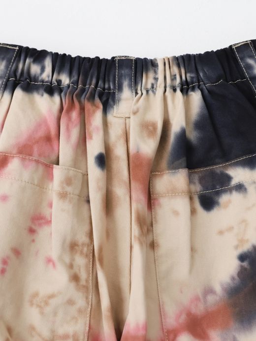 AMBERGLEAM CAMOUFLAGE COTTON CHINO TAPERED PANTS / Camo