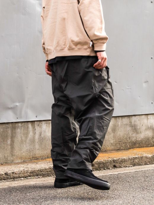 S.F.C WIDE TAPERED EASY PANTS / D.grey