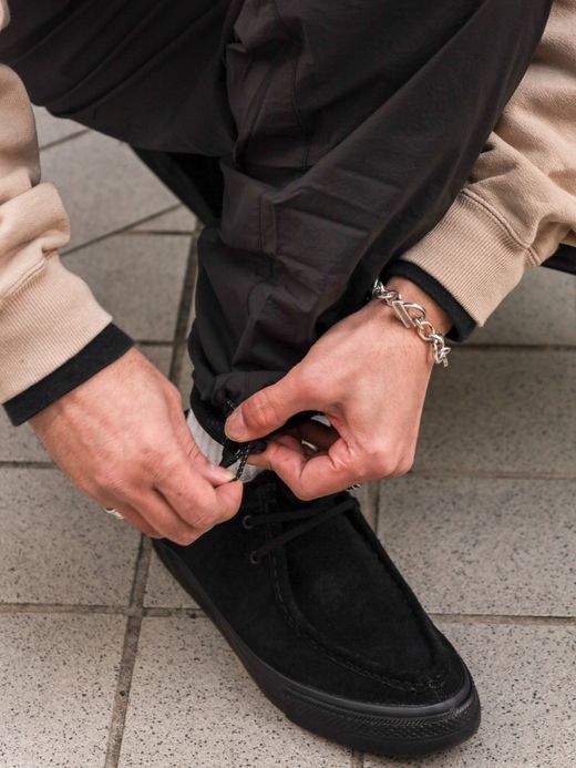 S.F.C WIDE TAPERED EASY PANTS / D.grey