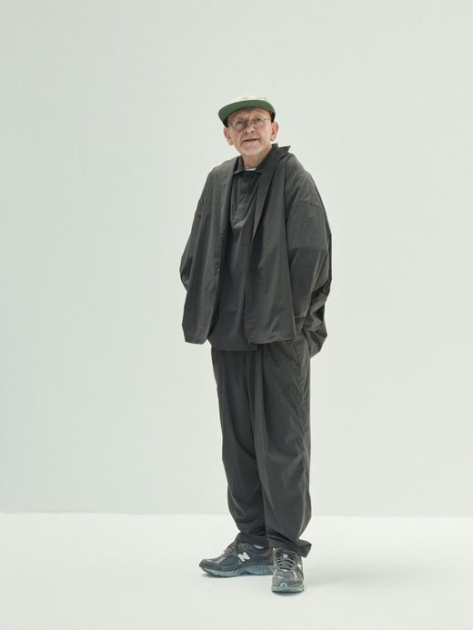 S.F.C WIDE TAPERED EASY PANTS / D.grey