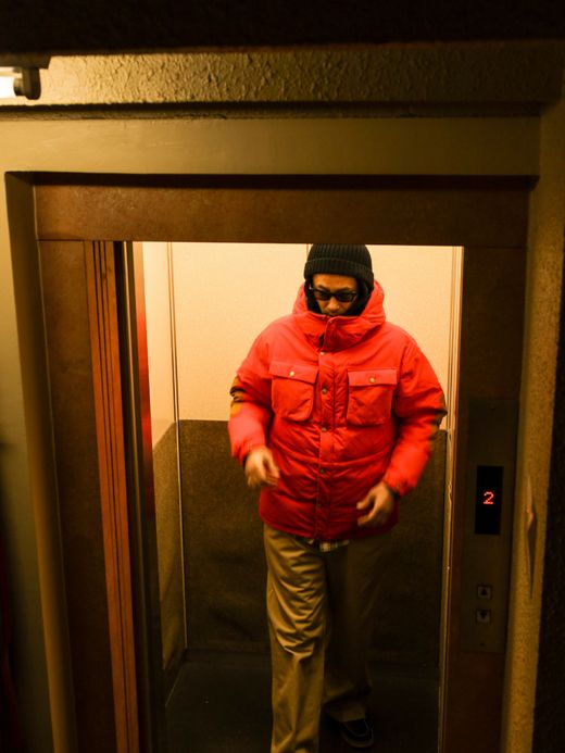 THE UNION MOUNTAIN DOWN PARKA / Orange