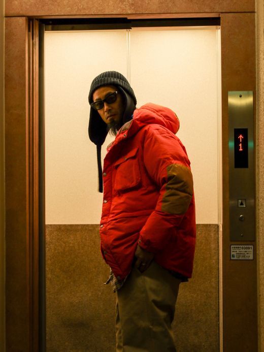 THE UNION MOUNTAIN DOWN PARKA / Orange