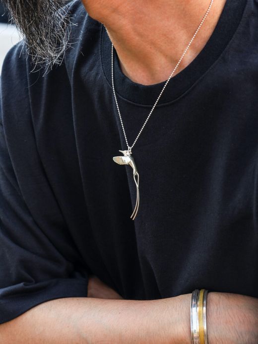 fulton "DOCTOR BIRD" NECKLACE / Silver