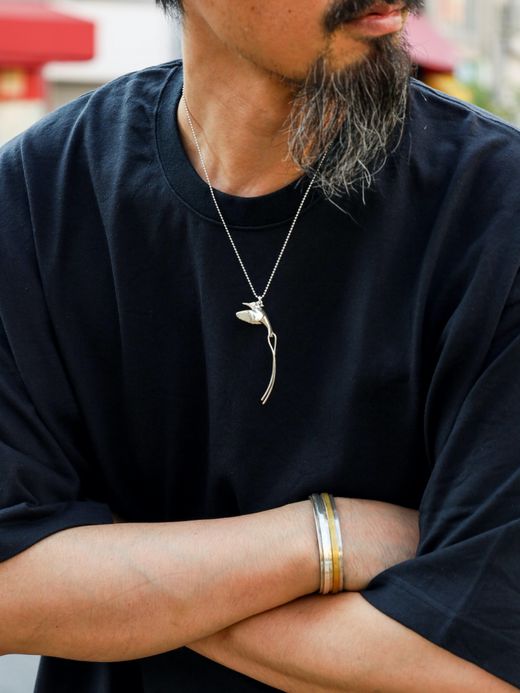 fulton "DOCTOR BIRD" NECKLACE / Silver