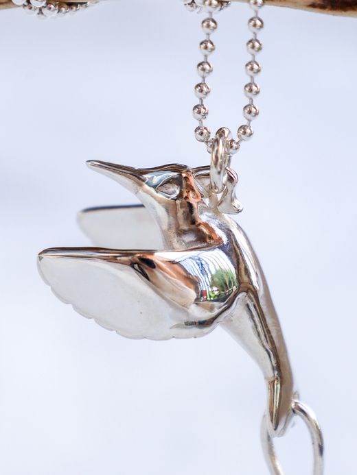 fulton "DOCTOR BIRD" NECKLACE / Silver