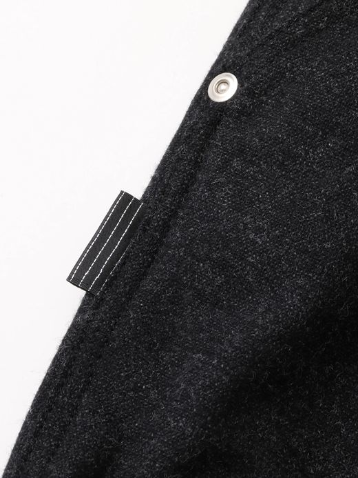 S.F.C CASHMERE WOOL DOUBLE KNEE PANTS / Black M