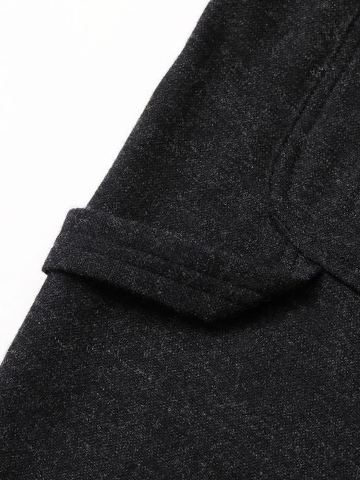 S.F.C CASHMERE WOOL DOUBLE KNEE PANTS / Black M
