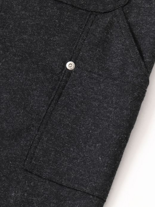 S.F.C CASHMERE WOOL DOUBLE KNEE PANTS / Black M