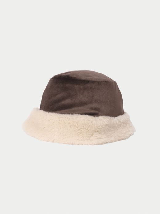 AMBERGLEAM FUR BUCKET HAT / 3colors
