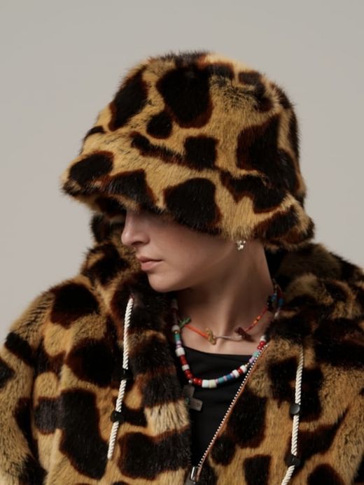 AMBERGLEAM FUR BUCKET HAT / 3colors