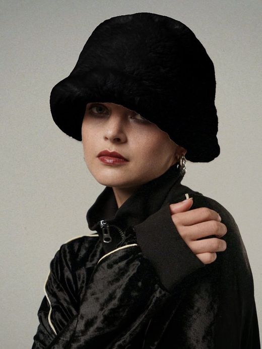 AMBERGLEAM FUR BUCKET HAT / 3colors