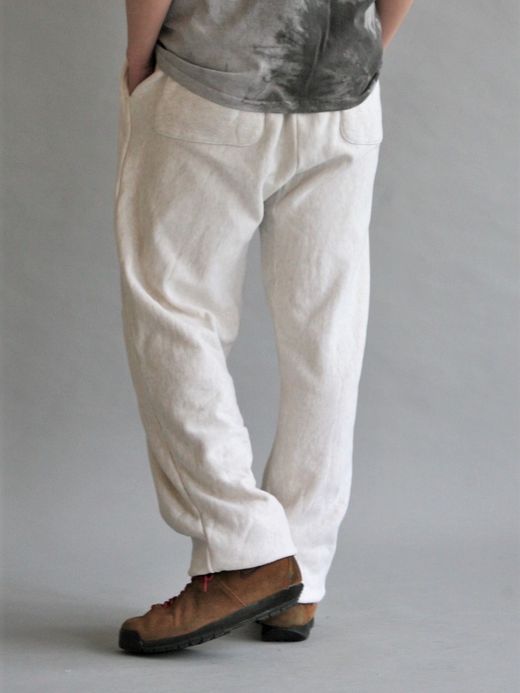 ANACHRONORM GAZETTE SWEAT PANTS / Ivory