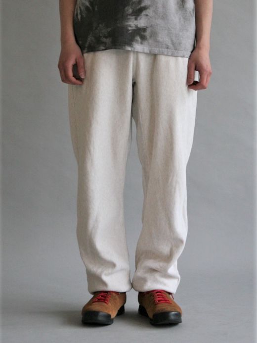 ANACHRONORM GAZETTE SWEAT PANTS / Ivory