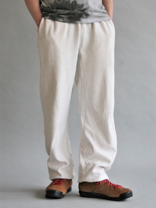 ANACHRONORM GAZETTE SWEAT PANTS / Ivory