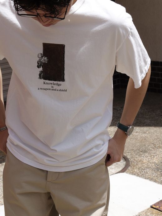 THE UNION KNOWLEDGE TEE / White