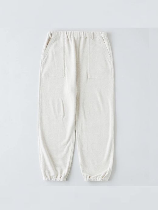 organicsta 9.4oz ORGANIC COTTON FATIGUE SWEAT PANTS / Grey