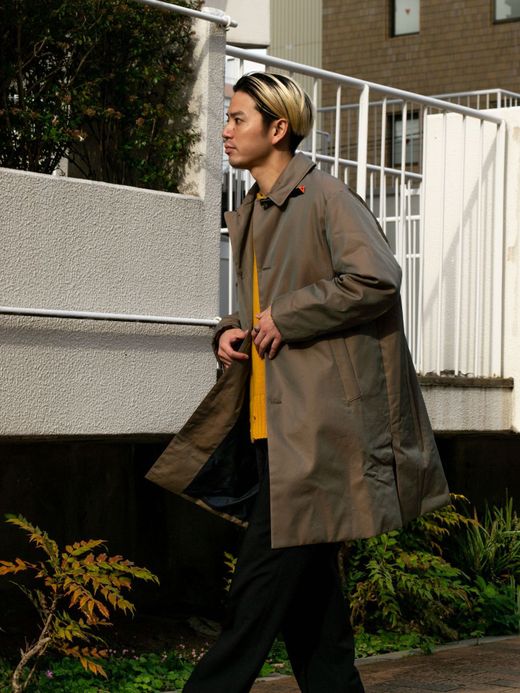  NAUGHTY OVERCOAT-FL / Khaki