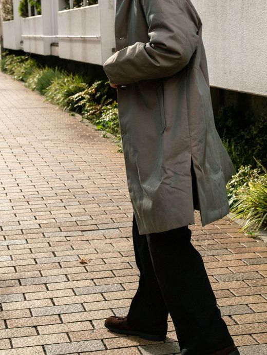  NAUGHTY OVERCOAT-FL / Khaki