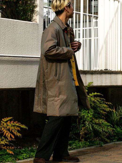  NAUGHTY OVERCOAT-FL / Khaki