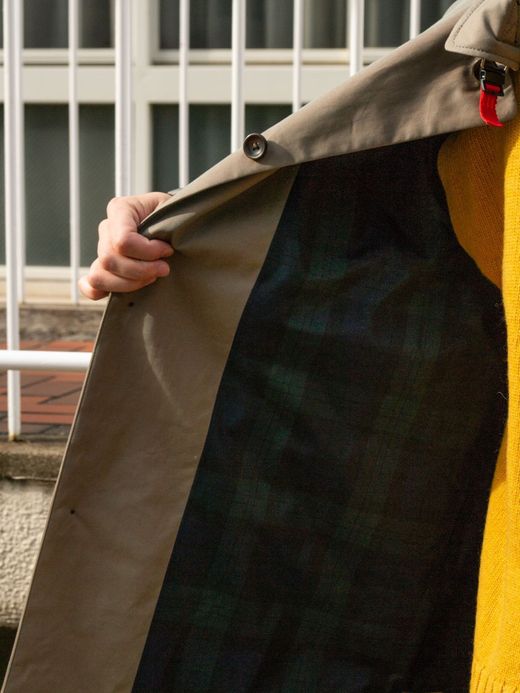  NAUGHTY OVERCOAT-FL / Khaki