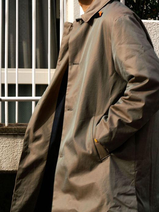  NAUGHTY OVERCOAT-FL / Khaki