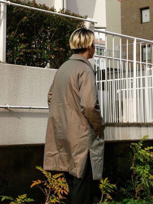  NAUGHTY OVERCOAT-FL / Khaki