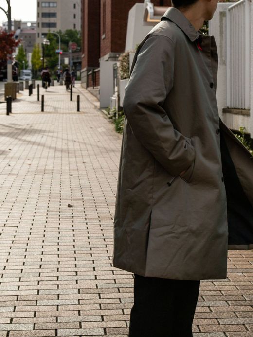  NAUGHTY OVERCOAT-FL / Khaki