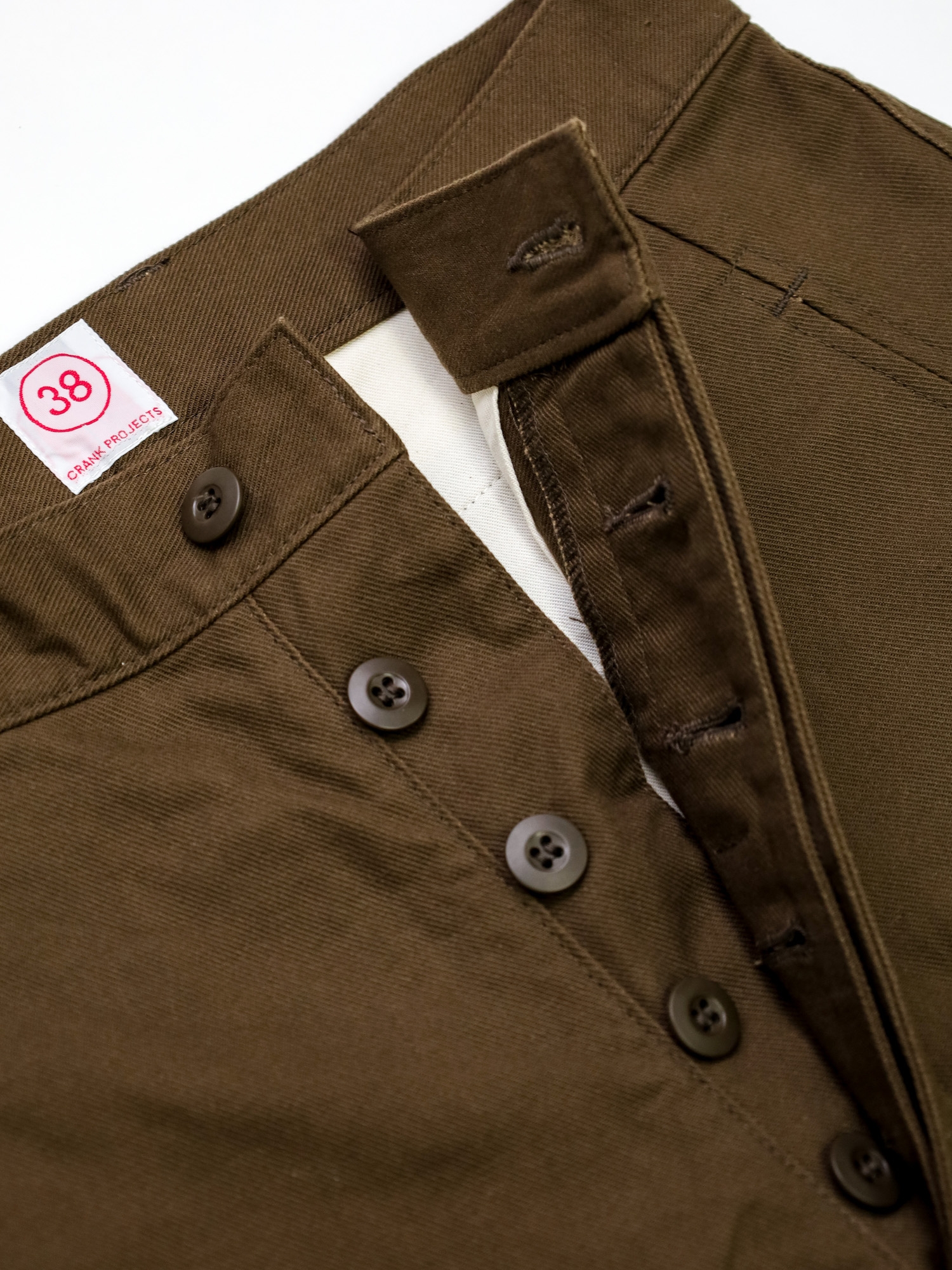 Spinner Bait ファットパンツ / ブラウン | FLATBUSH（フラット