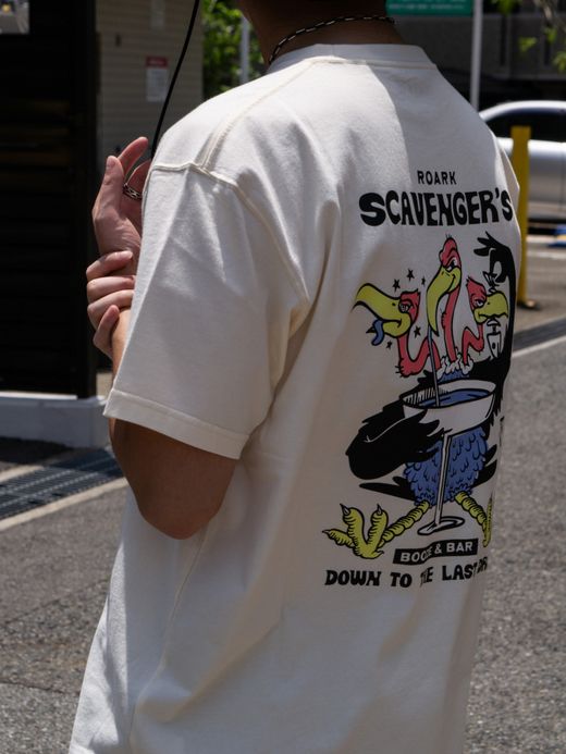 ROARK REVIVAL "SCAVENGERS" TEE / Natural