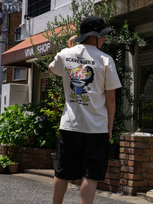 ROARK REVIVAL "SCAVENGERS" TEE / Natural