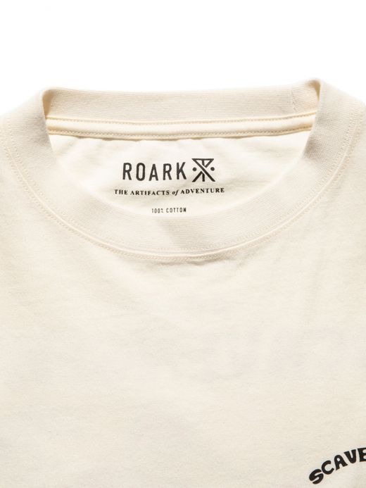 ROARK REVIVAL "SCAVENGERS" TEE / Natural