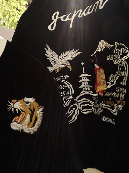 TAION REVERSIBLE "SKAJAN" DOWN JACKET / BK/Navy