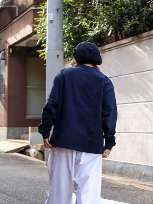 S.F.C NEW BASIC LS TEE / Navy