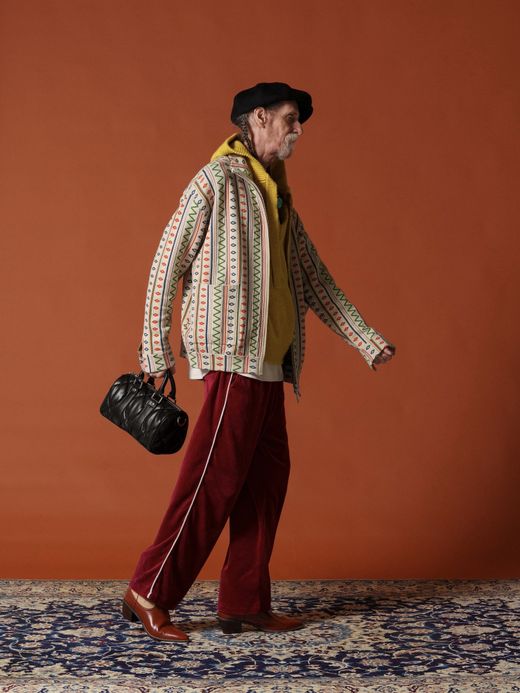 AMBERGLEAM MINI BOSTON QUILTING LEATHER BAG / Black