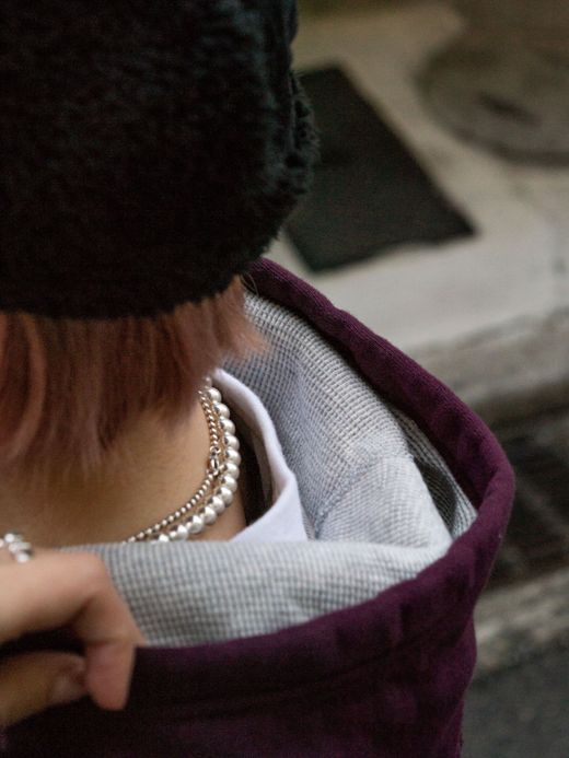 THE UNION TIGER FULL ZIP SWEAT HOODIE / Burgundy