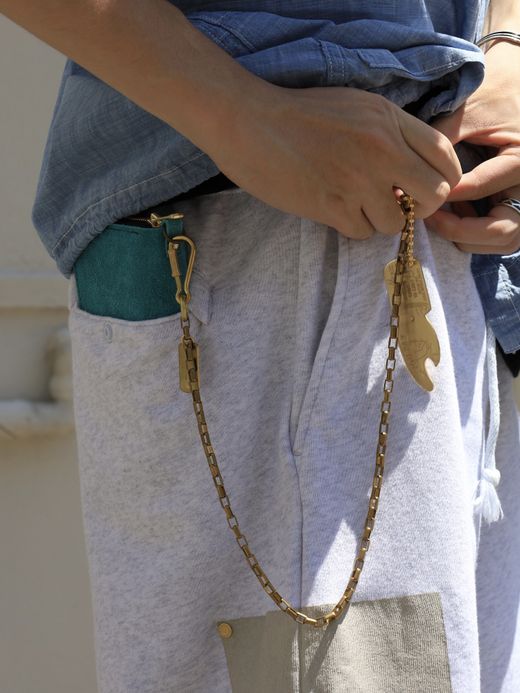 VOO SP WALLET CHAIN / Brass