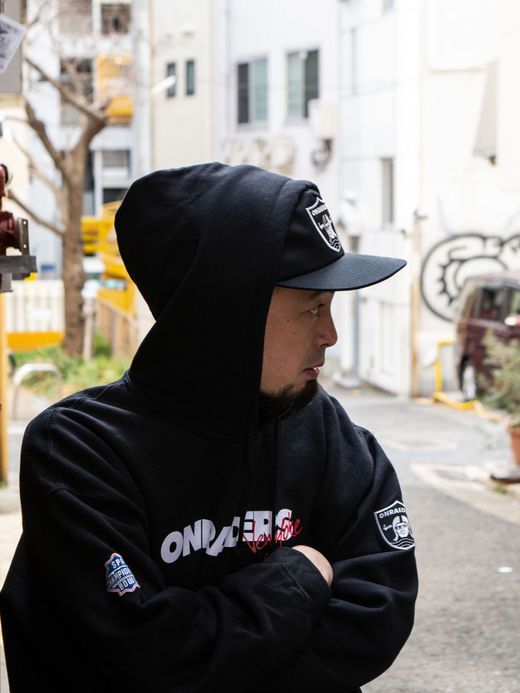 THE UNION ONRAIDERS TEAM SWEAT / Black