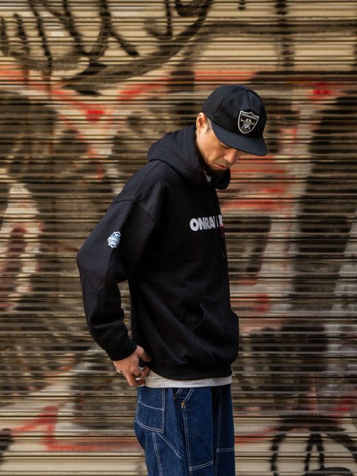 THE UNION ONRAIDERS TEAM SWEAT / Black